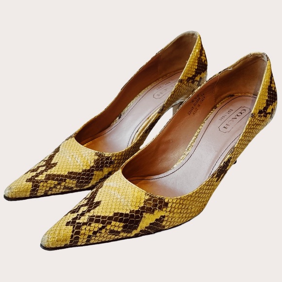 COACH “ALISON” PUMPS SZ 8.5 - Picture 1 of 10